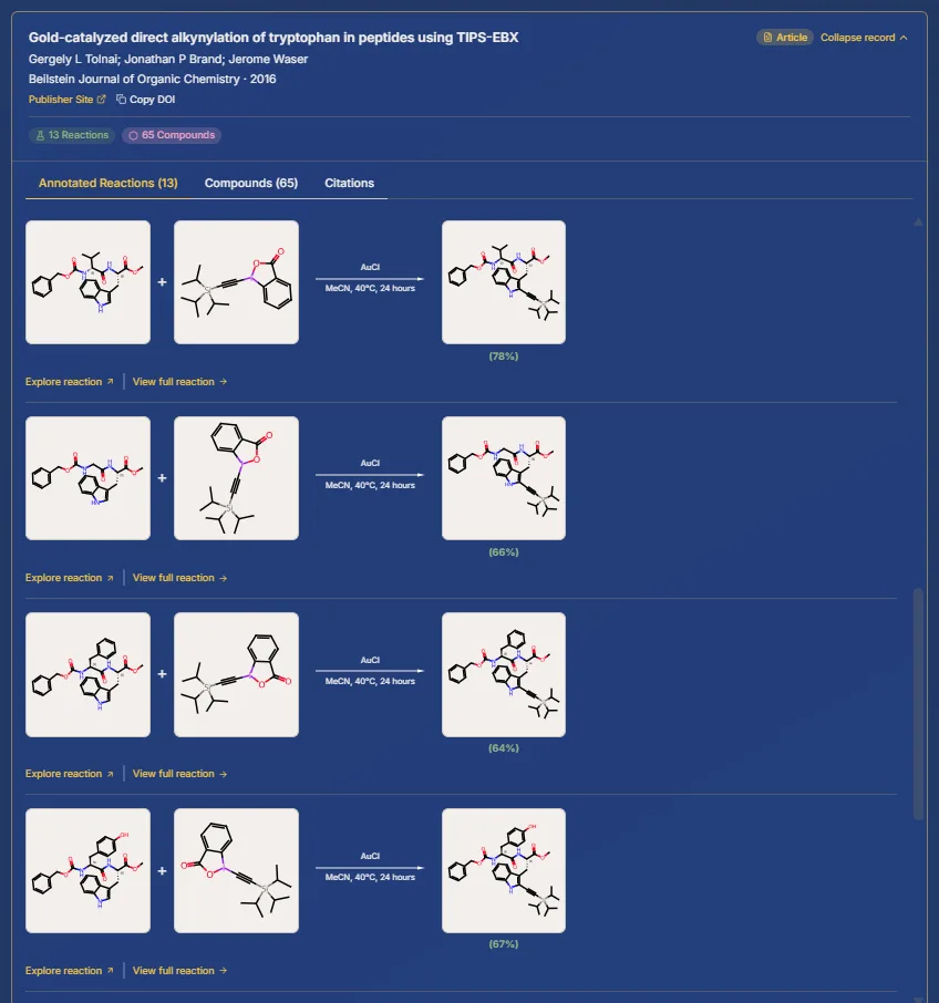 Saguaro Chem Document Search
